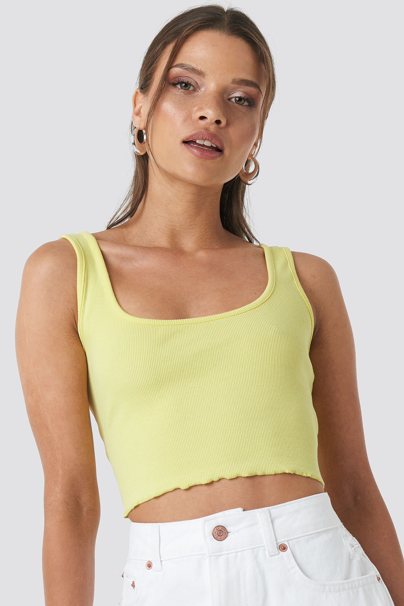 yellow cami