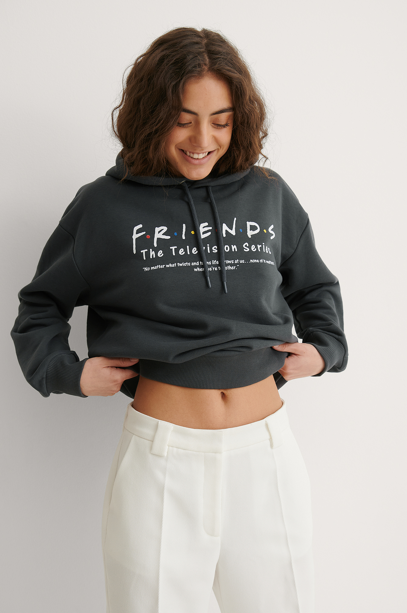 friends grey hoodie