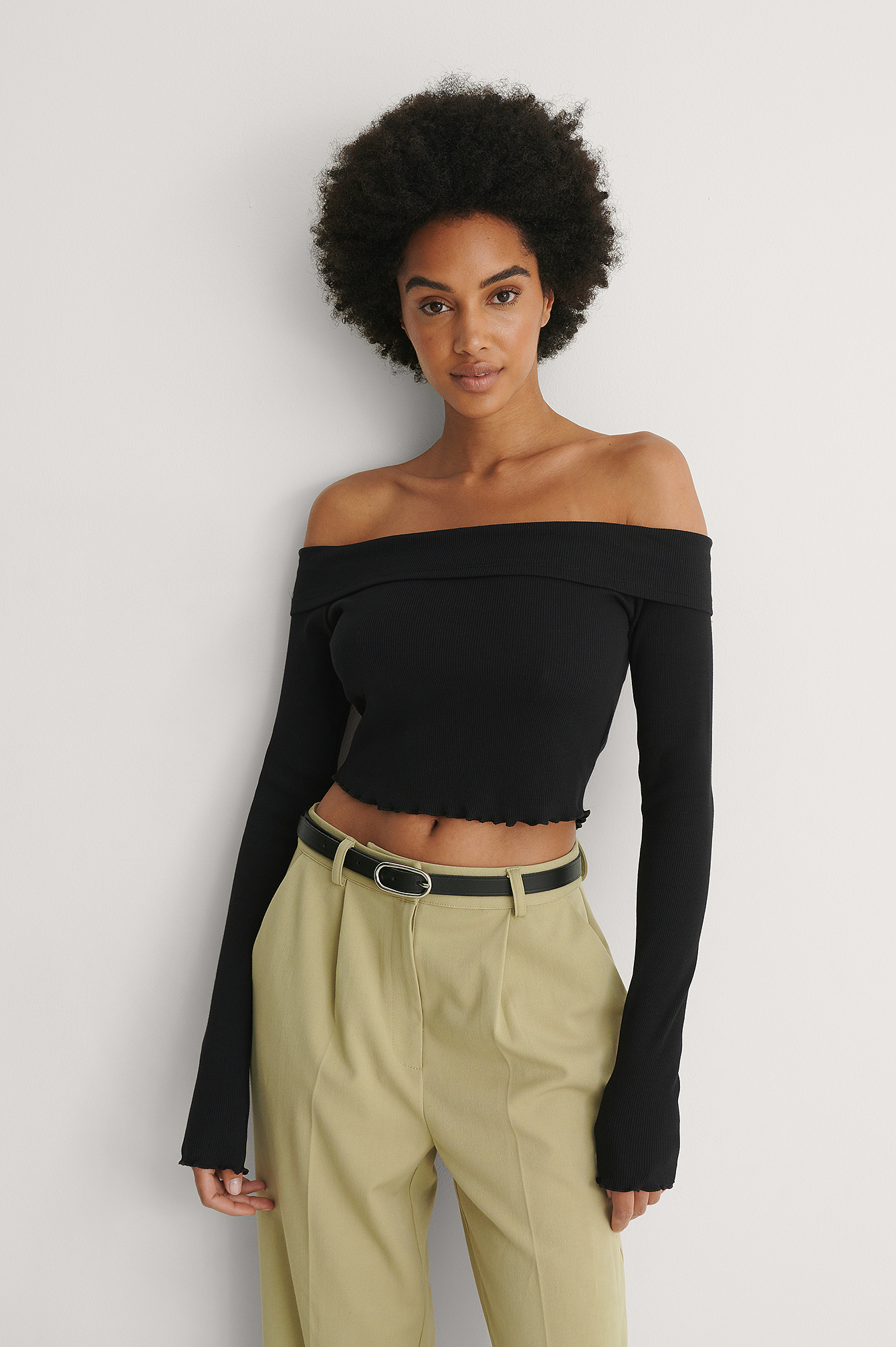 Camisola sem ombros Clearance