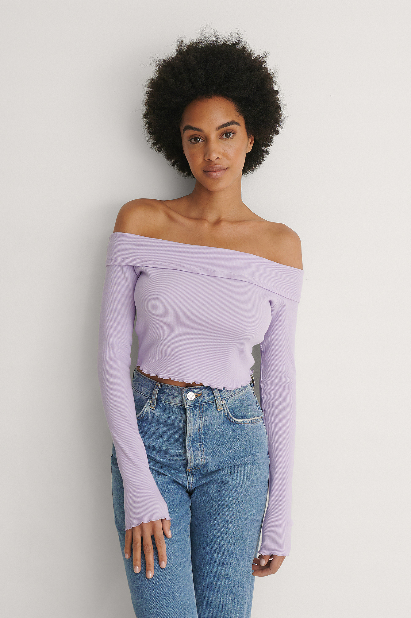 Camisola sem ombros Clearance