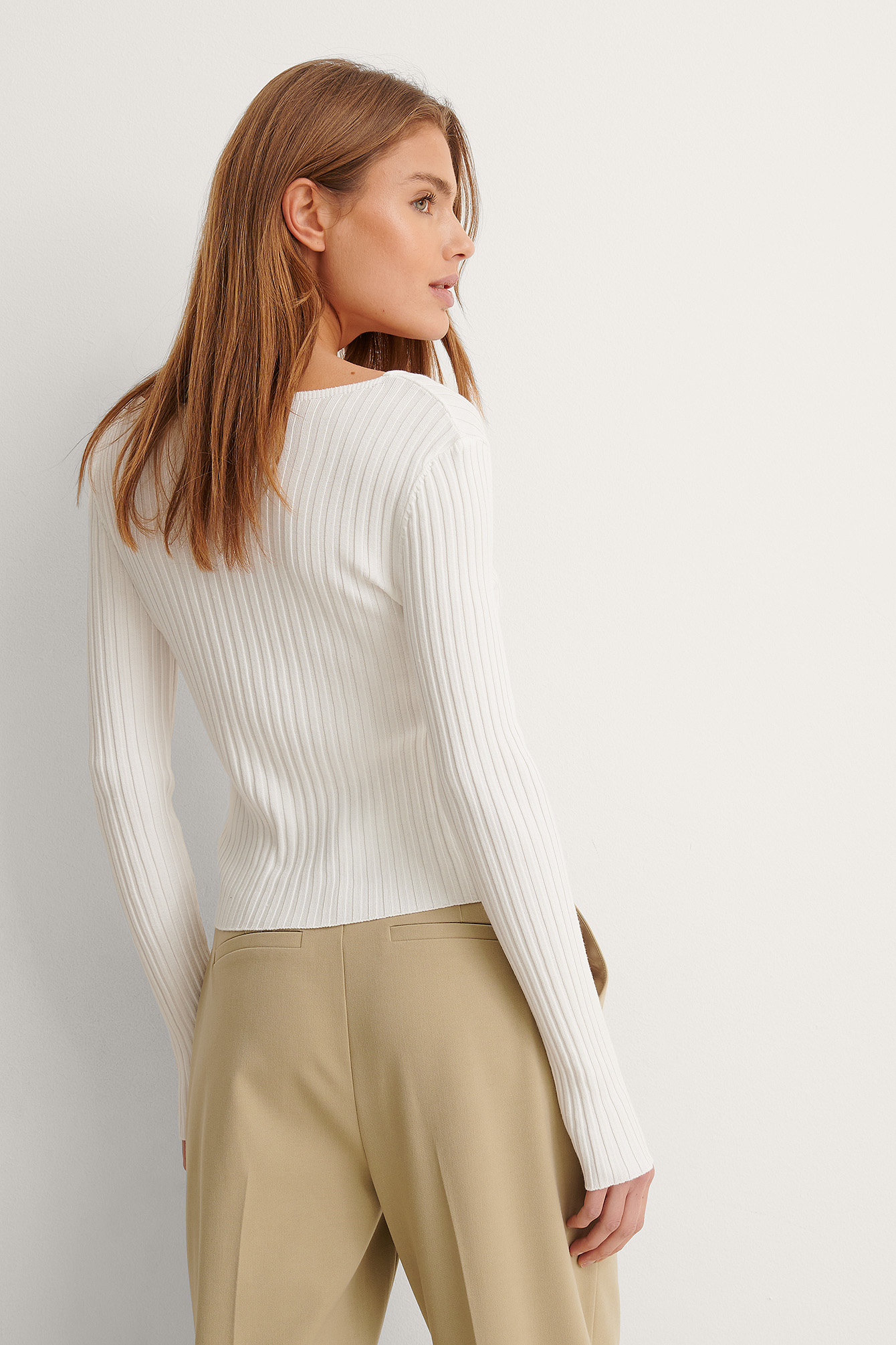 pearl detail knitted cardigan